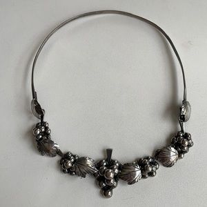 Tosco Mexico 925 Sterling Silver Grape Necklace